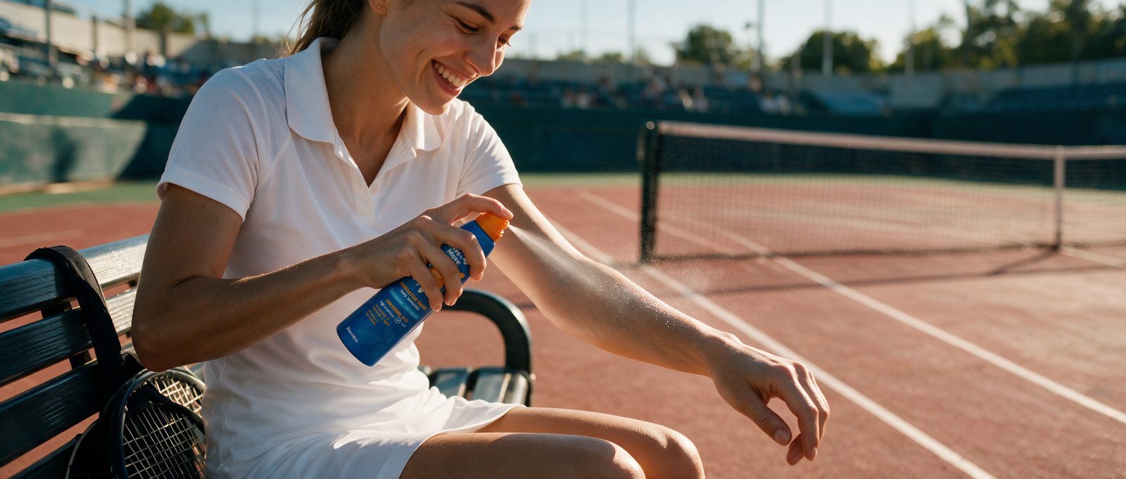 Care & More on the tennis court