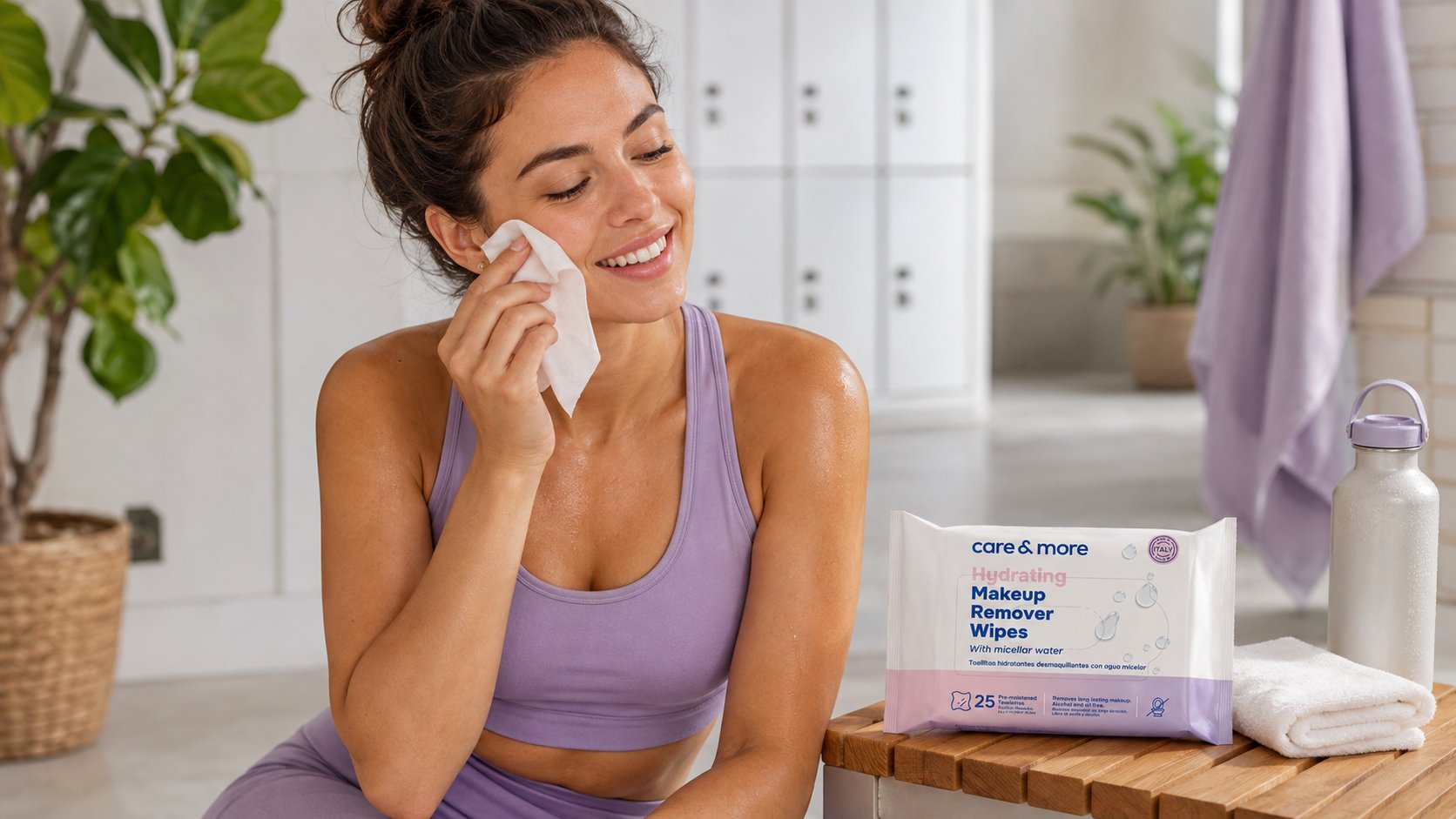 Post-workout refresh with Care & More